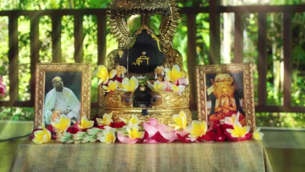 Benoa Kuta Kabupaten Badung Bali Indonésia Julho 2021 Fotos Bhaktivedanta — Vídeo de Stock