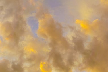 Endonezya havasında güzel ve doğal gökyüzü arkaplanı