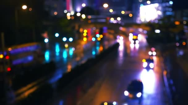 Circulation nocturne occupée. Déconcentrés 