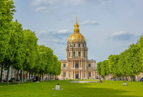 Γαλλία Παρίσι Παρεκκλήσι Του Αγίου Λουδοβίκου Των Invalides Τόπος Κηδείας — Φωτογραφία Αρχείου