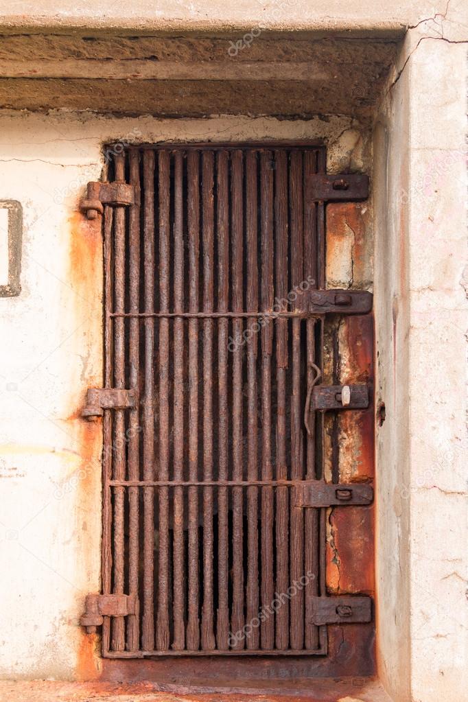Old Rusty Iron Door