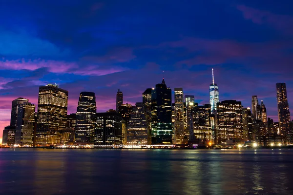 Manhattan'ın günbatımı