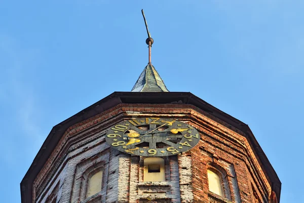 Bir kış akşamı Königsberg katedral kule. Kaliningrad (1946 önce Koenigsberg), Rusya Federasyonu — Stok fotoğraf