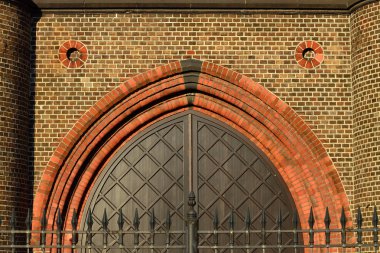Friedrichsburg kapısı, parçası. Kaliningrad, daha önce Kenigsberg, Rusya Federasyonu