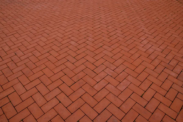 Red paving slabs — Stock Photo, Image