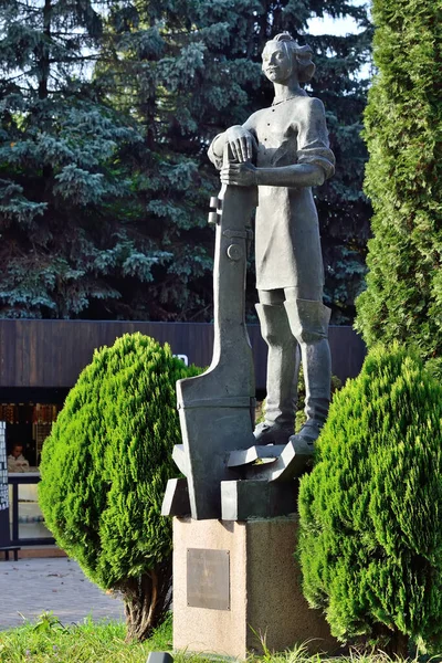 Kaliningrad Rusland September 2020 Monument Voor Peter Grote Keizer Van — Stockfoto