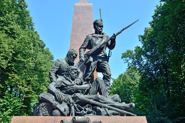 Moscow Russia August 2021 Monument Memory Heroes Patriotic War 1812 — Stock Photo, Image