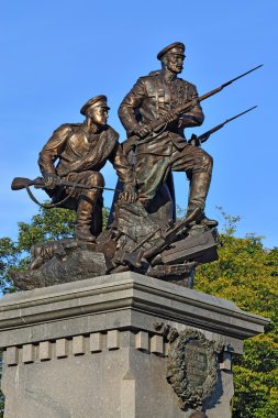 Birinci Dünya Savaşı Kahramanları Anıtı. Kaliningrad, Rusya Federasyonu