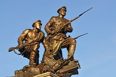 Birinci Dünya Savaşı Kahramanları Anıtı. Kaliningrad, Rusya Federasyonu