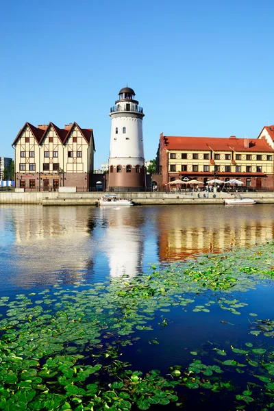 Village de pêcheurs - symbole de Kaliningrad (jusqu'en 1946 Koenigsberg ) — Photo