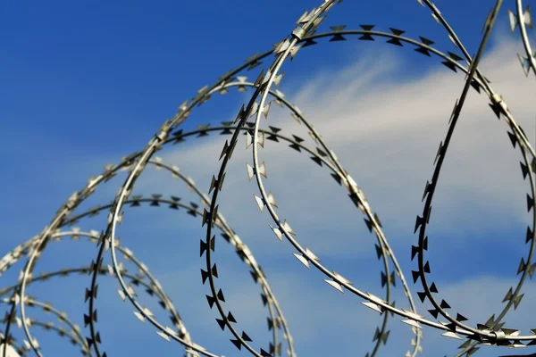 Barbed wire Royalty Free Stock Images