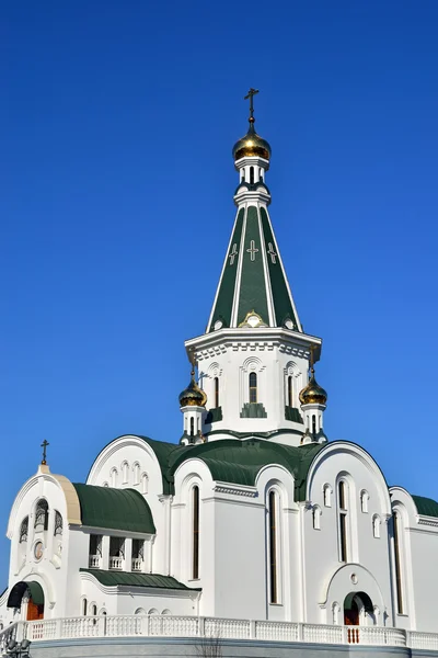 Kyrkan av Alexander Nevskij. Kaliningrad (tidigare Königsberg), — Stockfoto