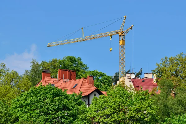 İnşaat. Svetlogorsk (Rauschen). Kaliningrad bölgesi, Rusya Federasyonu — Stok fotoğraf