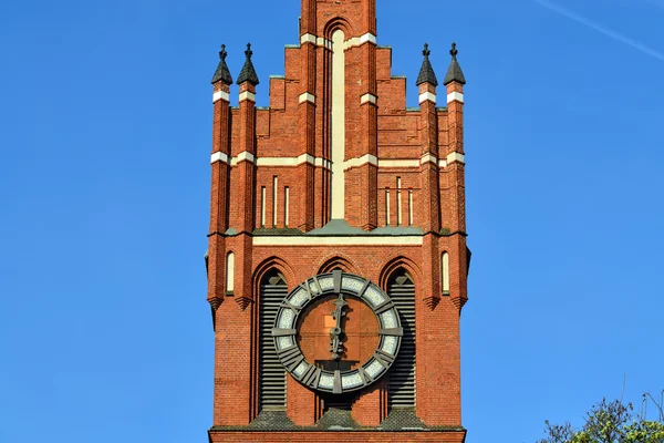 Kerk van de Heilige familie. Kaliningrad (voorheen Koenigsberg), R — Stockfoto