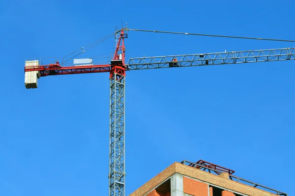 Construction crane closeup — Stock Photo, Image