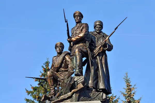 Hősök-az első világháború emlékműve. Kaliningrad, Oroszország — Stock Fotó