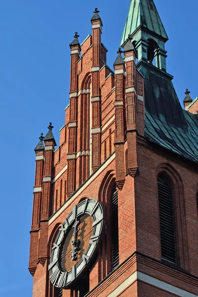 Igreja da Sagrada Família. Kaliningrado (até 1946 Koenigsberg), Rússia — Fotografia de Stock