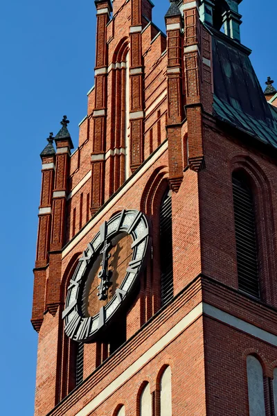 Kyrkan av den heliga familjen. Kaliningrad (tidigare Königsberg), Ryssland Stockbild