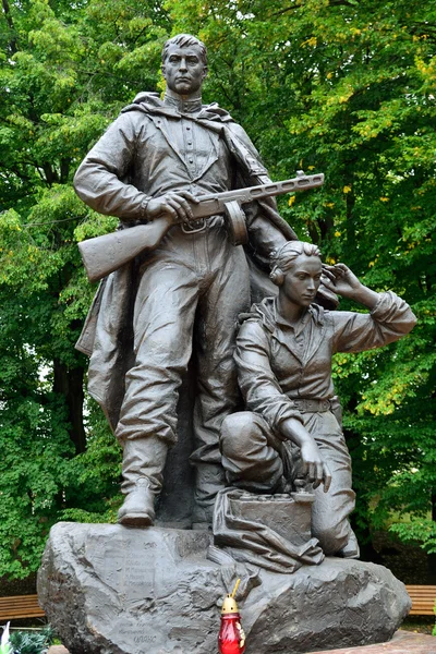 Memorial tot de Warrior - scout. Kaliningrad, Rusland — Stockfoto