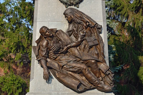 Denkmal für Helden des Ersten Weltkriegs. kaliningrad (früher Königsberg), russland — Stockfoto