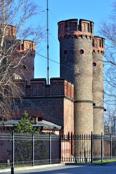 Portão de Friedrichsburg. Kaliningrado (anteriormente Koenigsberg), Rússia — Fotografia de Stock