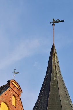 koenigsberg katedral kulesi. Kaliningrad, Rusya Federasyonu