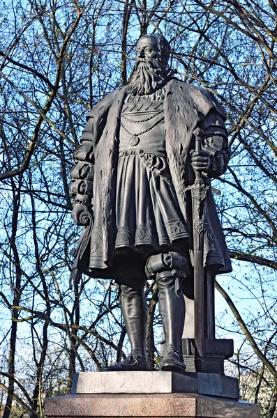 Monumento do Duque Albrecht. Kaliningrado (anteriormente Koenigsberg), Rússia — Fotografia de Stock