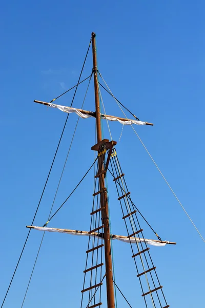 Mast des Schiffes — Stockfoto