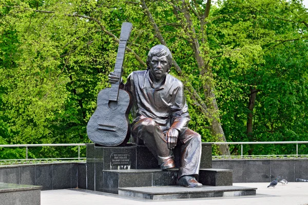 Monumento de Vladimir Vysotsky. Kaliningrado, Rússia — Fotografia de Stock