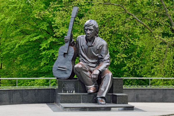 Monumento de Vladimir Vysotsky. Kaliningrado, Rússia — Fotografia de Stock