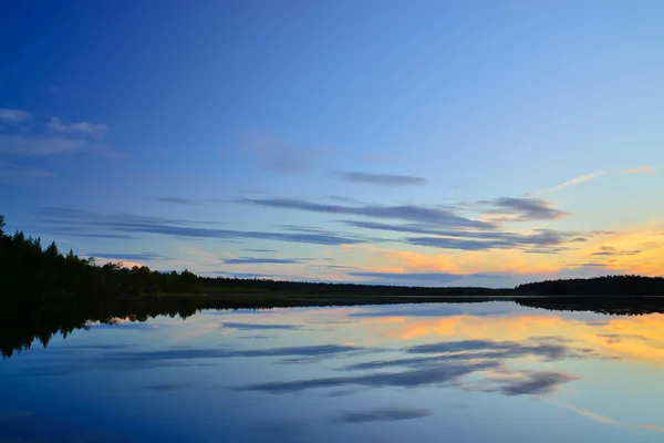 Noches blancas. Karelia del Norte, Rusia — Foto de Stock