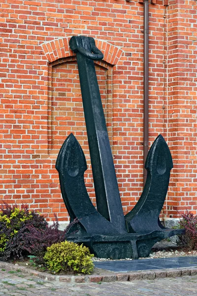 Vintage ship anchor — Stock Photo, Image