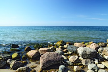 Güneşli bir Baltık kıyıları