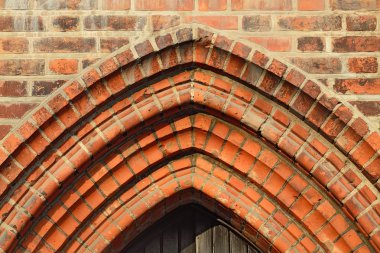 Katedral Koenigsberg, Gotik mimari parçası. Kaliningrad (eski adıyla Koenigsberg), Rusya Federasyonu