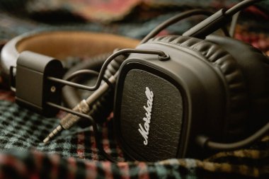 Dokuda kulaklık var.