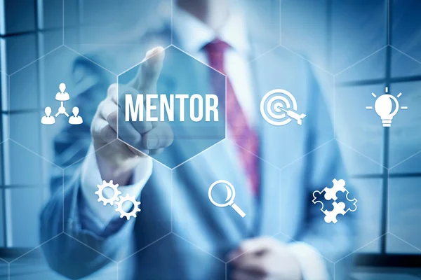 Mentor der Wirtschaft — Stockfoto