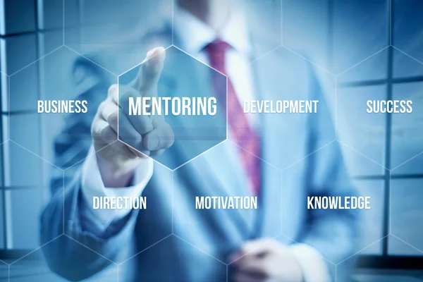 Business Mentoring — Stockfoto