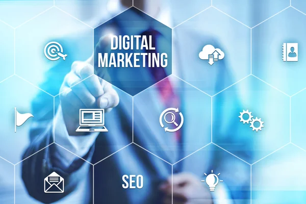 Marketing digitale — Foto Stock