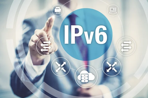 Ipv6 インターネット ・ プロトコル — ストック写真