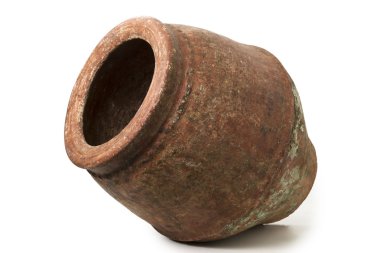 Eski toprak kavanozu