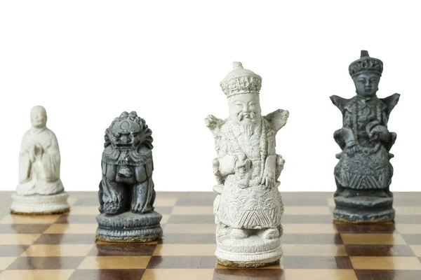 Indonesian Terracotta Chessmen — Stock Photo, Image