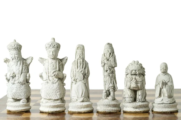 Indonesian Terracotta Chessmen — Stock Photo, Image