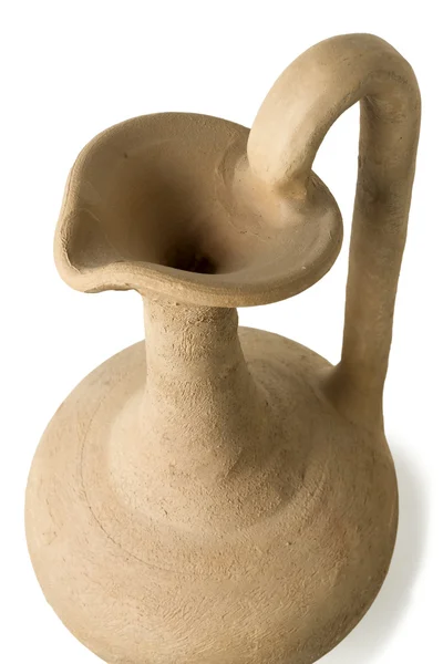 Gamla lerkärl Jug — Stockfoto