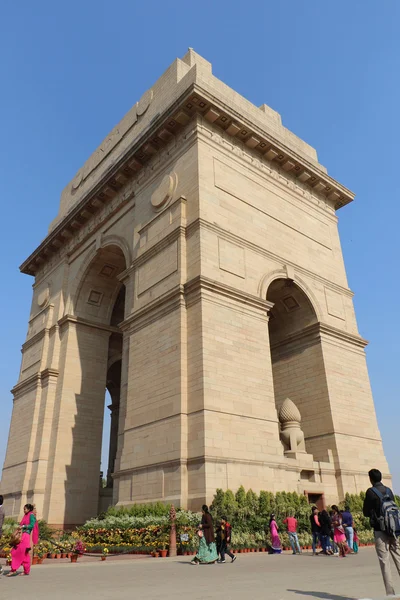 India Gate Jedna Pamětihodností Novém Dillí Indii Původně Jmenoval Památník — Stock fotografie