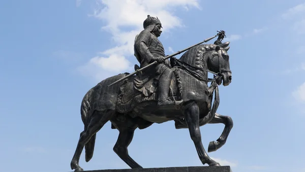 Maharajas Pratap Memorial, Udaipur, Rajasthan Rechtenvrije Stockfoto's