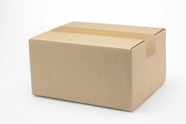 One Cardboard box — Stock Photo, Image