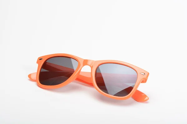 Сонцезахисні окуляри помаранчевий — стокове фото
