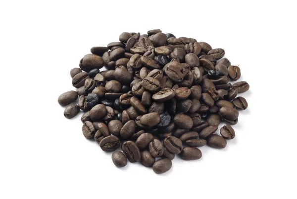 Um monte de grãos de café — Fotografia de Stock