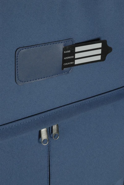 Μπλε βαλίτσα — Φωτογραφία Αρχείου