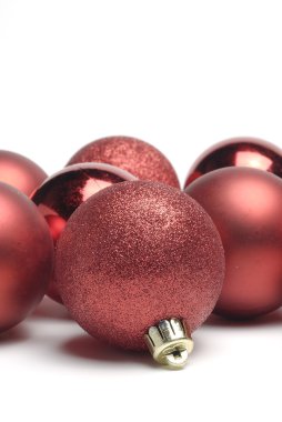 Dekoratif bir kırmızı top